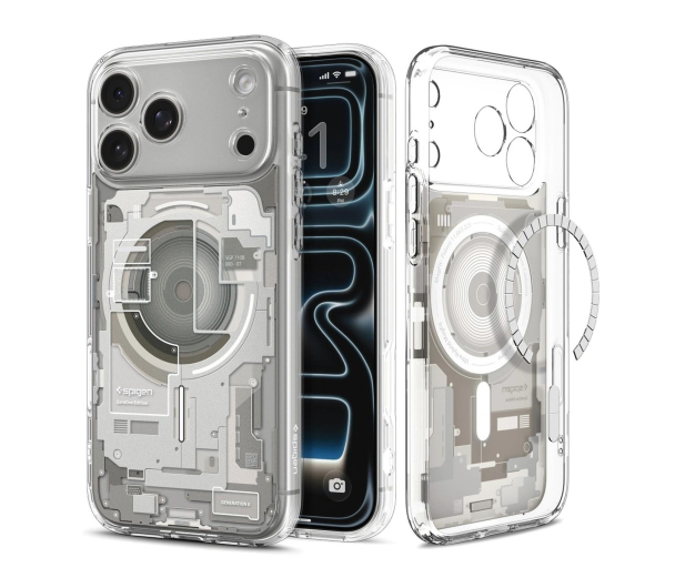 Spigen Ultra Hybrid MagSafe do iPhone 18 Pro/17 Pro (zero one natur - 1586462 - zdjęcie 2